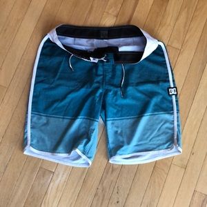 Men’s DC board shorts. Size 34